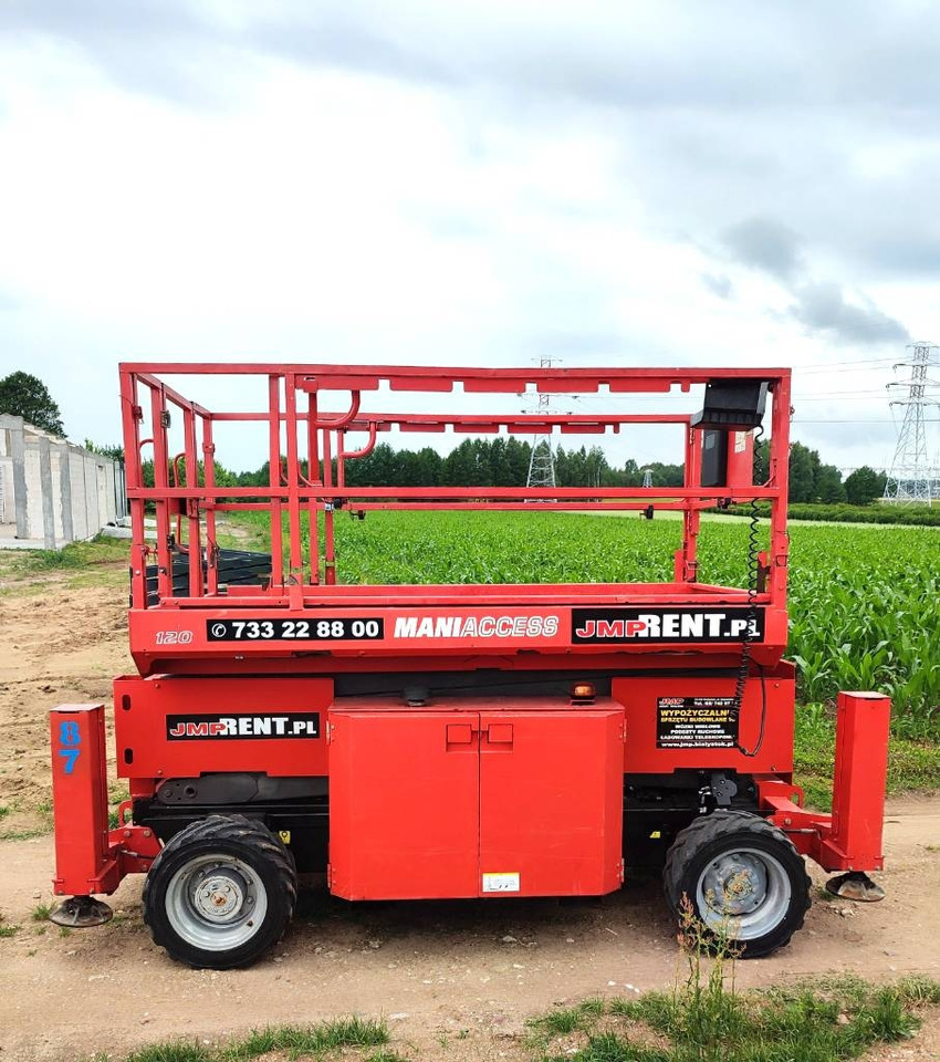 Manitou 120SC-2 - מעלית מספריים: תמונה 1 Manitou 120SC-2 - מעלית מספריים: תמונה 1