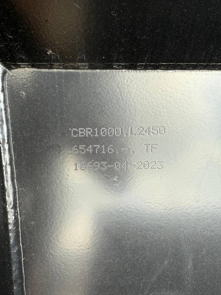 Manitou CBR 1000 2450mm 654716 - דלי עבור מכונת בנייה: תמונה 4 Manitou CBR 1000 2450mm 654716 - דלי עבור מכונת בנייה: תמונה 4