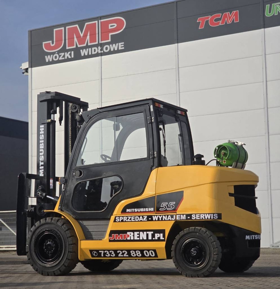 Mitsubishi FG 55 NT - מלגזת LPG: תמונה 1 Mitsubishi FG 55 NT - מלגזת LPG: תמונה 1