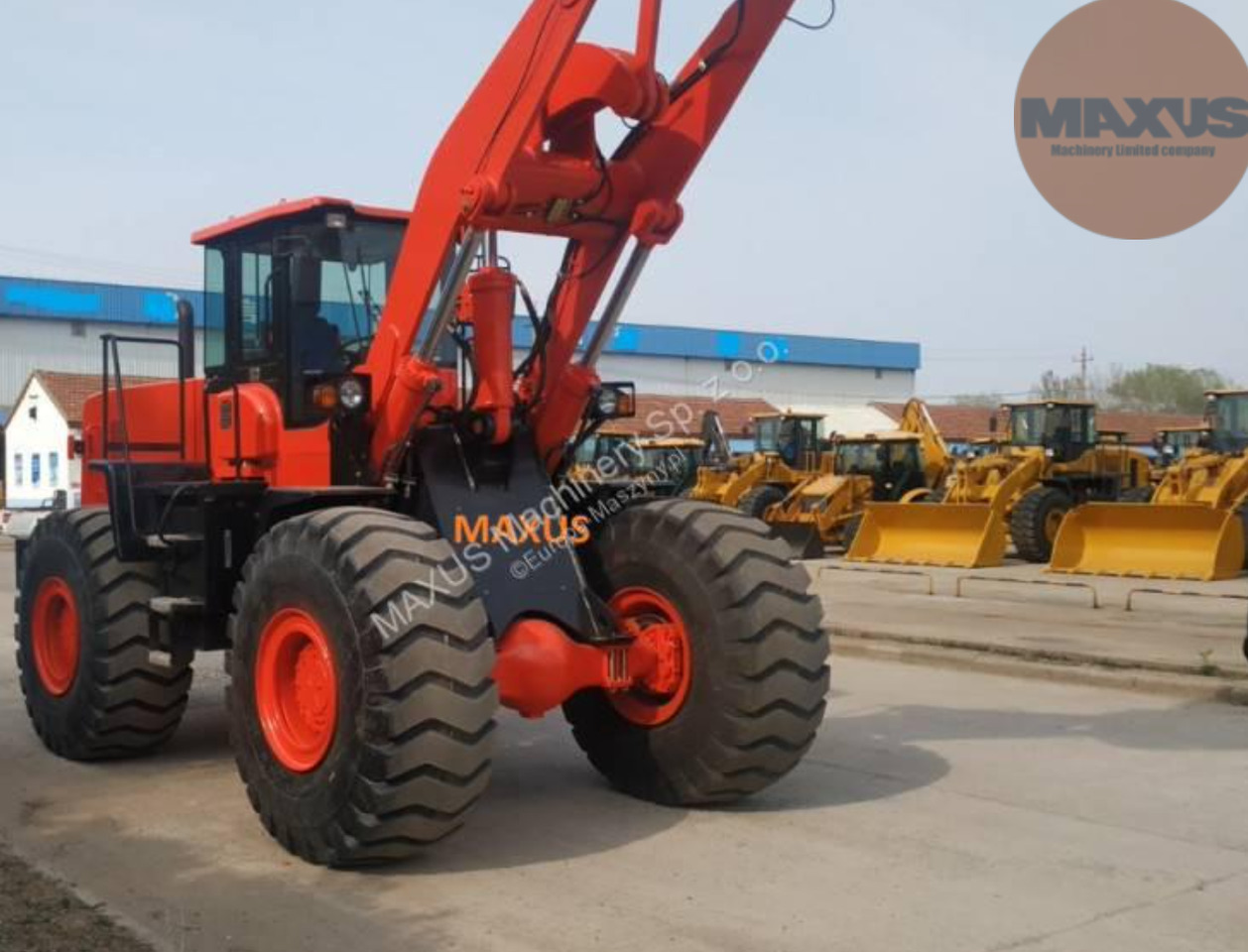 Колісний навантажувач 19 тонн MAXUS 19 ton - מעמיס גלגלים: תמונה 1 Колісний навантажувач 19 тонн MAXUS 19 ton - מעמיס גלגלים: תמונה 1