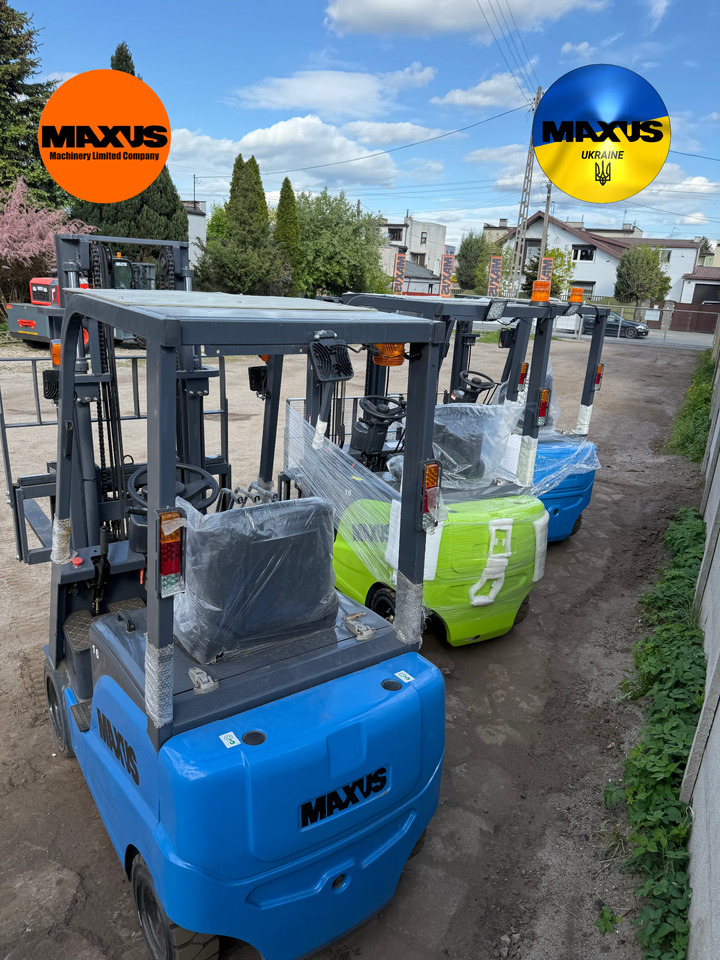 Maxus Доступний в Польщі відразу електричний вилковий навантажувач Maxus 1600 кг, 3 м - מלגזה חשמלית: תמונה 1 Maxus Доступний в Польщі відразу електричний вилковий навантажувач Maxus 1600 кг, 3 м - מלגזה חשמלית: תמונה 1