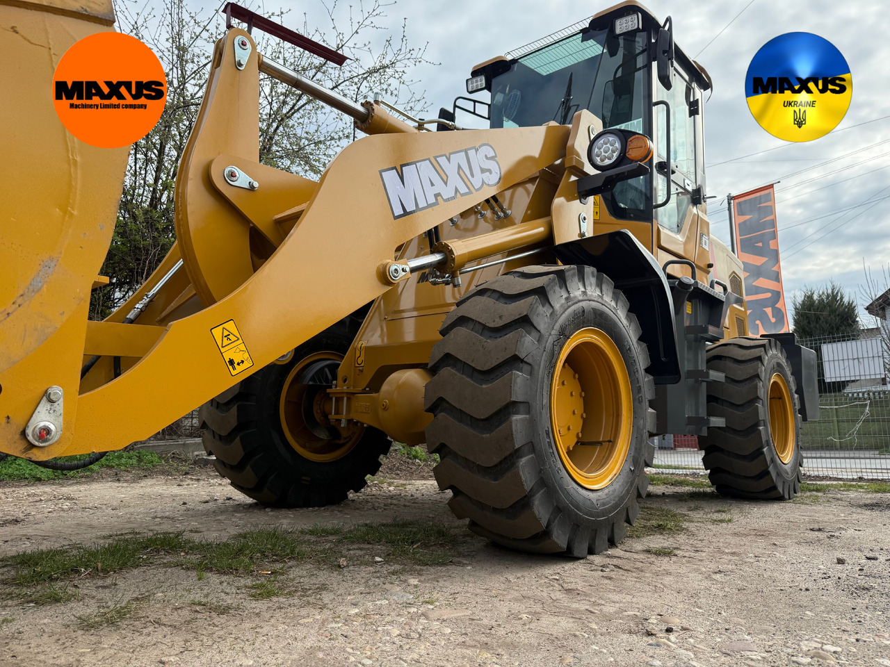 Maxus Radlader Krokodil 102 PS - מעמיס גלגלים: תמונה 1 Maxus Radlader Krokodil 102 PS - מעמיס גלגלים: תמונה 1