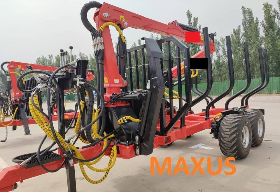 NEW MAXUS 6 TON Trailer + Crane 4.2 m Warranty | НОВА прицепа 6 ТОН + Кран 4,2 м MAXUS Гарантія - קרון נגרר ליערות: תמונה 3 NEW MAXUS 6 TON Trailer + Crane 4.2 m Warranty | НОВА прицепа 6 ТОН + Кран 4,2 м MAXUS Гарантія - קרון נגרר ליערות: תמונה 3