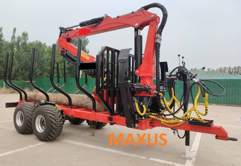 NEW MAXUS 6 TON Trailer + Crane 4.2 m Warranty | НОВА прицепа 6 ТОН + Кран 4,2 м MAXUS Гарантія - קרון נגרר ליערות: תמונה 4 NEW MAXUS 6 TON Trailer + Crane 4.2 m Warranty | НОВА прицепа 6 ТОН + Кран 4,2 м MAXUS Гарантія - קרון נגרר ליערות: תמונה 4