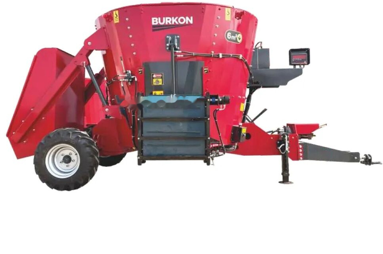 Burkon 6m3 Çekilir (380V) Dikey Yem Karma Makinesi ( BK-F600 ) - עגלת מערבל מספוא: תמונה 1 Burkon 6m3 Çekilir (380V) Dikey Yem Karma Makinesi ( BK-F600 ) - עגלת מערבל מספוא: תמונה 1