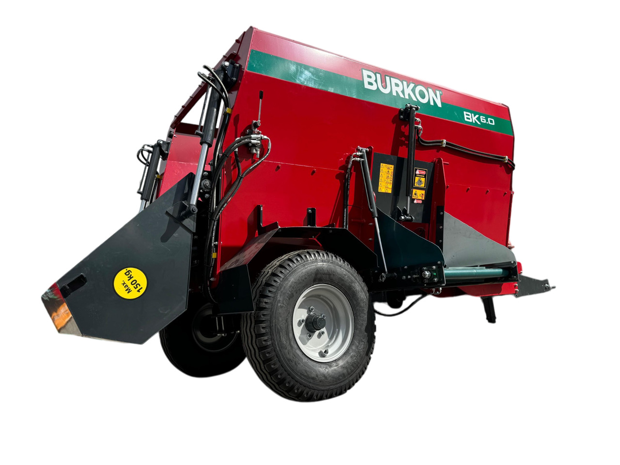 Burkon 6m3 Yatay Yem Karma Makinesi ( BK-F600 ) - עגלת מערבל מספוא: תמונה 2 Burkon 6m3 Yatay Yem Karma Makinesi ( BK-F600 ) - עגלת מערבל מספוא: תמונה 2