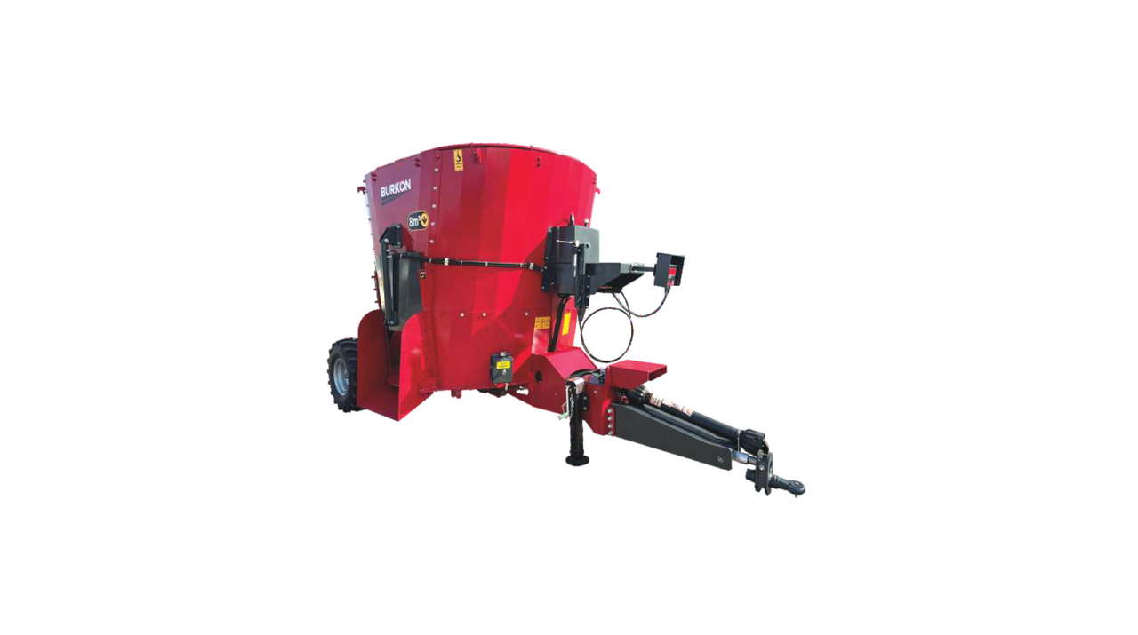 Burkon 8m3 Çekilir (380V) Dikey Yem Karma Makinesi ( BK-F800 ) - עגלת מערבל מספוא: תמונה 1 Burkon 8m3 Çekilir (380V) Dikey Yem Karma Makinesi ( BK-F800 ) - עגלת מערבל מספוא: תמונה 1