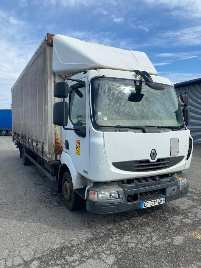 Renault 180 DXI - משאית וילונות צד: תמונה 1 Renault 180 DXI - משאית וילונות צד: תמונה 1
