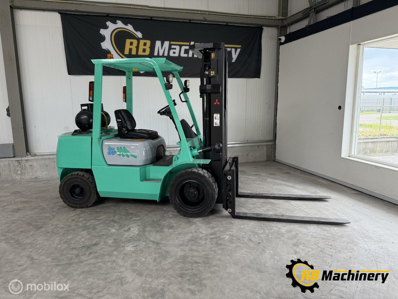 מלגזה Mitsubishi AF 50154 type 35 3.500 KG LPG: תמונה 1