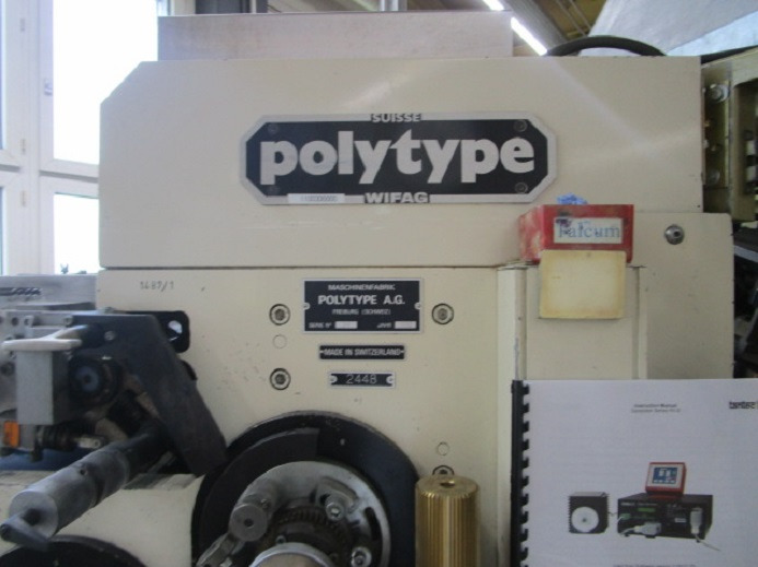 BECHERDRUCKMASCHINE POLYTYPE BDM 400 - מכונת אריזה: תמונה 5 BECHERDRUCKMASCHINE POLYTYPE BDM 400 - מכונת אריזה: תמונה 5
