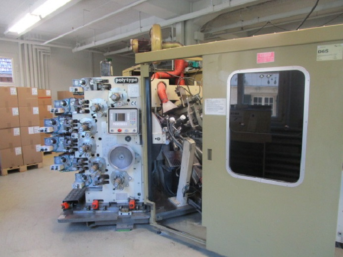 BECHERDRUCKMASCHINE POLYTYPE BDM65 - מכונת הדפסה: תמונה 1 BECHERDRUCKMASCHINE POLYTYPE BDM65 - מכונת הדפסה: תמונה 1