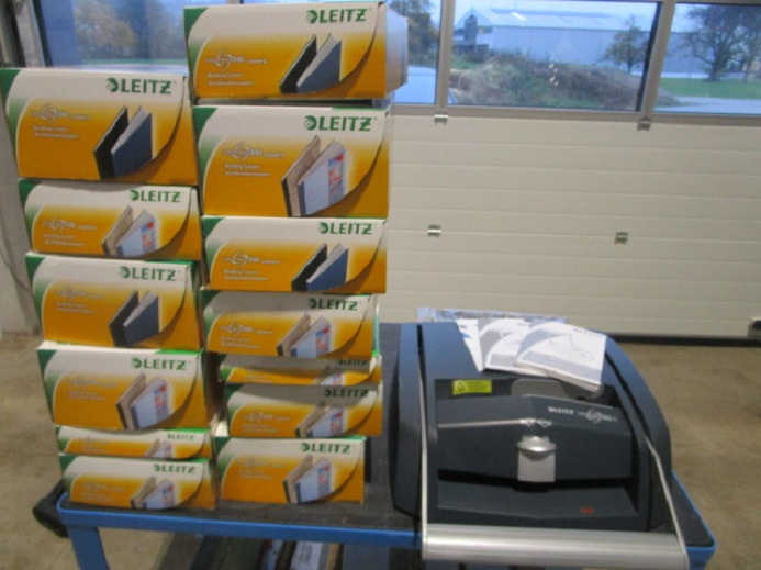 BINDEGERÄT LEITZ impressBIND 280 mit Entbinder - מכונת הדפסה: תמונה 3 BINDEGERÄT LEITZ impressBIND 280 mit Entbinder - מכונת הדפסה: תמונה 3