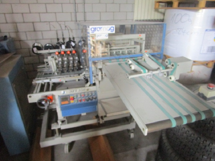 HEFT- UND FALZEINHEIT MIT FRONTSCHNITT MKW SFT 350 - מכונת הדפסה: תמונה 1 HEFT- UND FALZEINHEIT MIT FRONTSCHNITT MKW SFT 350 - מכונת הדפסה: תמונה 1