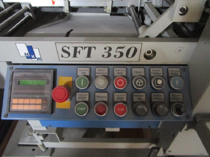 HEFT- UND FALZEINHEIT MIT FRONTSCHNITT MKW SFT 350 - מכונת הדפסה: תמונה 2 HEFT- UND FALZEINHEIT MIT FRONTSCHNITT MKW SFT 350 - מכונת הדפסה: תמונה 2
