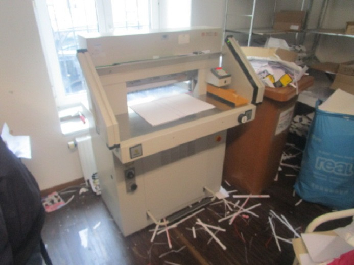 STAPELSCHNEIDER EBA 551 LT - מכונת חיתוך נייר: תמונה 2 STAPELSCHNEIDER EBA 551 LT - מכונת חיתוך נייר: תמונה 2
