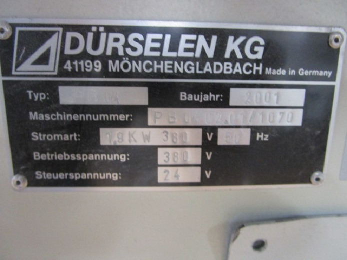 VIERSPINDEL BOHRMASCHINE DÜRSELEN PB 04 - מכונת הדפסה: תמונה 5 VIERSPINDEL BOHRMASCHINE DÜRSELEN PB 04 - מכונת הדפסה: תמונה 5