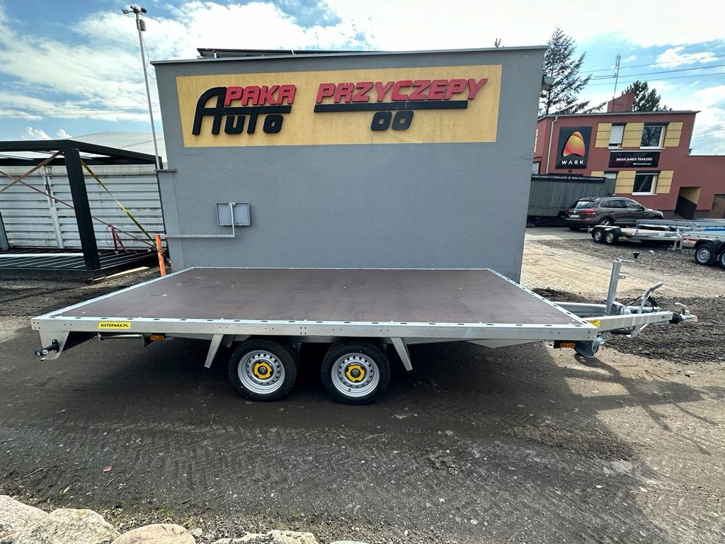 PLATFORMY PRZYCZEPA 4x2 WARK DMC 2700 / WARK 4x2 Platform Trailer DMC 2700 - קרון נגרר צד נופל/ שטוח: תמונה 2 PLATFORMY PRZYCZEPA 4x2 WARK DMC 2700 / WARK 4x2 Platform Trailer DMC 2700 - קרון נגרר צד נופל/ שטוח: תמונה 2