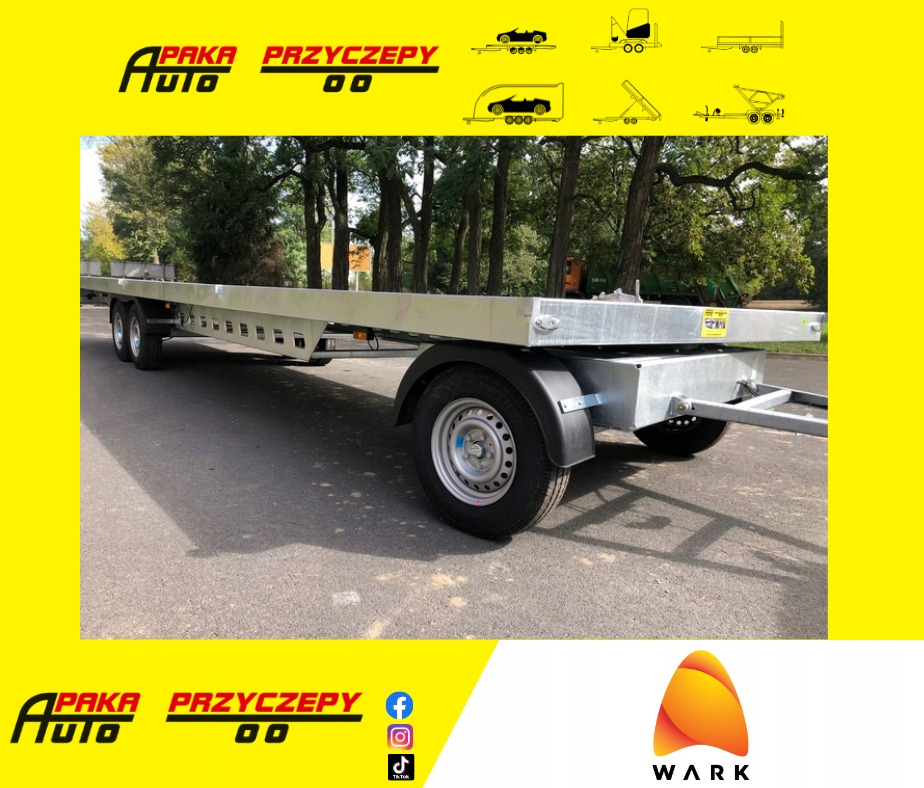 PRZYCZEPA OBROTNICA PLATFORMA 8m 3500 KG / TURNTABLE PLATFORM TRAILER 8m 3500 KG - קרון נגרר צד נופל/ שטוח: תמונה 1 PRZYCZEPA OBROTNICA PLATFORMA 8m 3500 KG / TURNTABLE PLATFORM TRAILER 8m 3500 KG - קרון נגרר צד נופל/ שטוח: תמונה 1