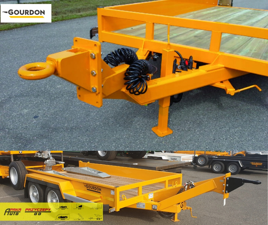 PRZYCZEPA PODKOPARKOWA MARKI GOURDON, DMC 6000 KG, 6T / GOURDON EXCAVATOR TRAILER, DMC 6000 KG, 6T - קרון נגרר לצמחים: תמונה 4 PRZYCZEPA PODKOPARKOWA MARKI GOURDON, DMC 6000 KG, 6T / GOURDON EXCAVATOR TRAILER, DMC 6000 KG, 6T - קרון נגרר לצמחים: תמונה 4