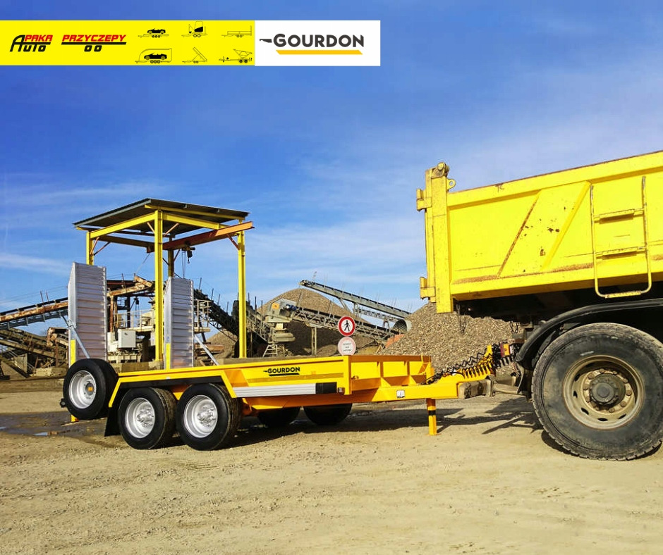 PRZYCZEPA PODKOPARKOWA MARKI GOURDON, DMC 6000 KG, 6T / GOURDON EXCAVATOR TRAILER, DMC 6000 KG, 6T - קרון נגרר לצמחים: תמונה 3 PRZYCZEPA PODKOPARKOWA MARKI GOURDON, DMC 6000 KG, 6T / GOURDON EXCAVATOR TRAILER, DMC 6000 KG, 6T - קרון נגרר לצמחים: תמונה 3