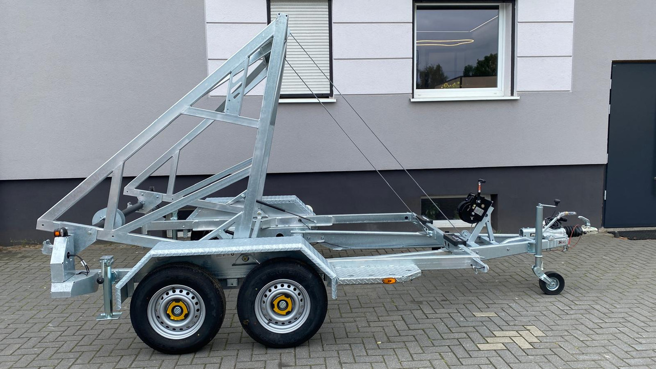 PRZYCZEPA WARK KABLOWA POD BĘBEN KABLOWY DMC 2700KG / WARK Cable Trailer for Cable Drum DMC 2700KG - נגרר לגלגל כבלים: תמונה 4 PRZYCZEPA WARK KABLOWA POD BĘBEN KABLOWY DMC 2700KG / WARK Cable Trailer for Cable Drum DMC 2700KG - נגרר לגלגל כבלים: תמונה 4