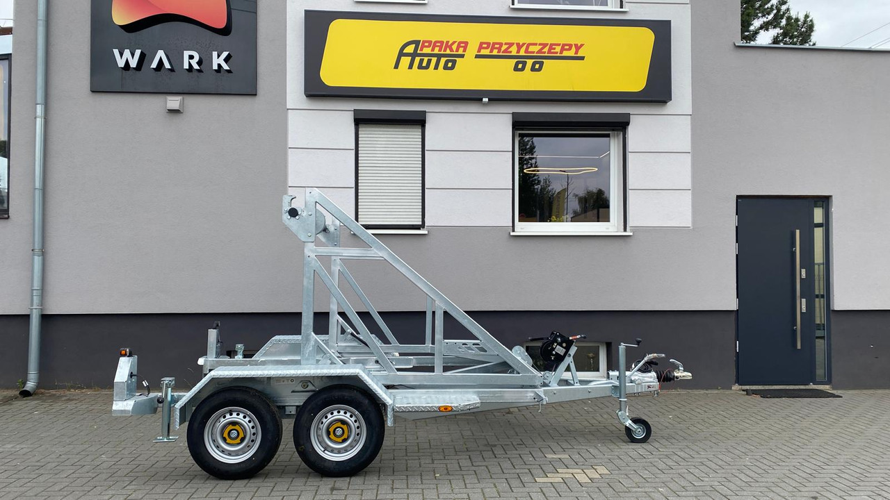 PRZYCZEPA WARK KABLOWA Z WCIĄGARKĄ RĘCZNĄ, DMC 3500 KG / WARK Cable Trailer with Manual Winch, DMC 3500 KG - נגרר לגלגל כבלים: תמונה 5 PRZYCZEPA WARK KABLOWA Z WCIĄGARKĄ RĘCZNĄ, DMC 3500 KG / WARK Cable Trailer with Manual Winch, DMC 3500 KG - נגרר לגלגל כבלים: תמונה 5