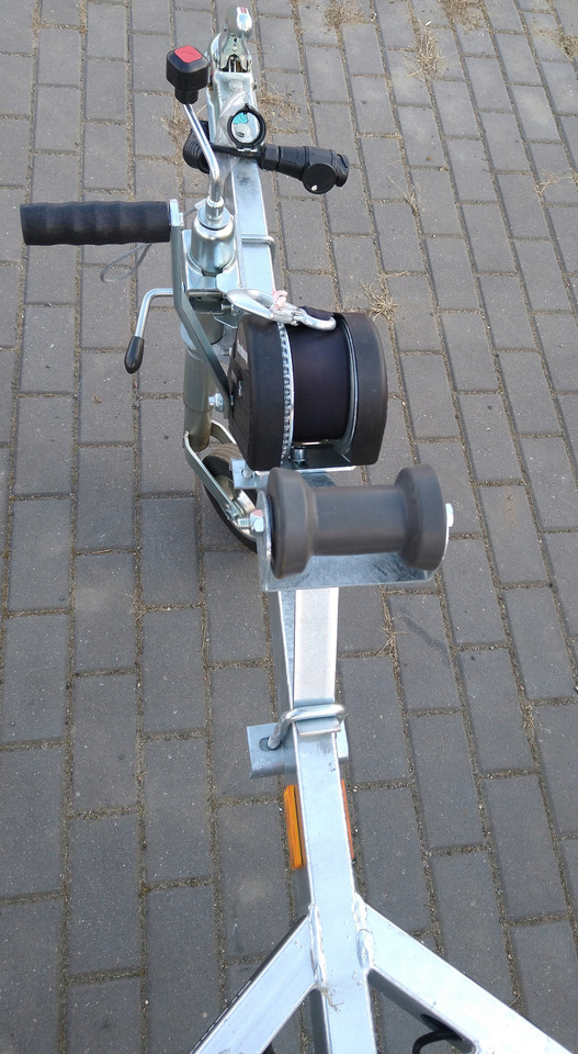 חָדָשׁ נגרר לסירה ZAPYTAJ O CENĘ! PRZYCZEPA POD SKUTER JETSKI DO PONTONU BRENDERUP / ASK FOR PRICE! TRAILER FOR JET SKI OR PONTOON BRENDERUP: תמונה 11