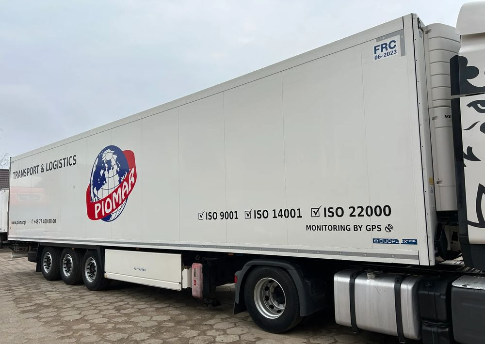 Krone CARRIER VECTOR 1550 / GRUBA ŚCIANA 7 CM / NOWE OPONY / 2017 ROK !! - סמיטריילר עם קירור: תמונה 3 Krone CARRIER VECTOR 1550 / GRUBA ŚCIANA 7 CM / NOWE OPONY / 2017 ROK !! - סמיטריילר עם קירור: תמונה 3