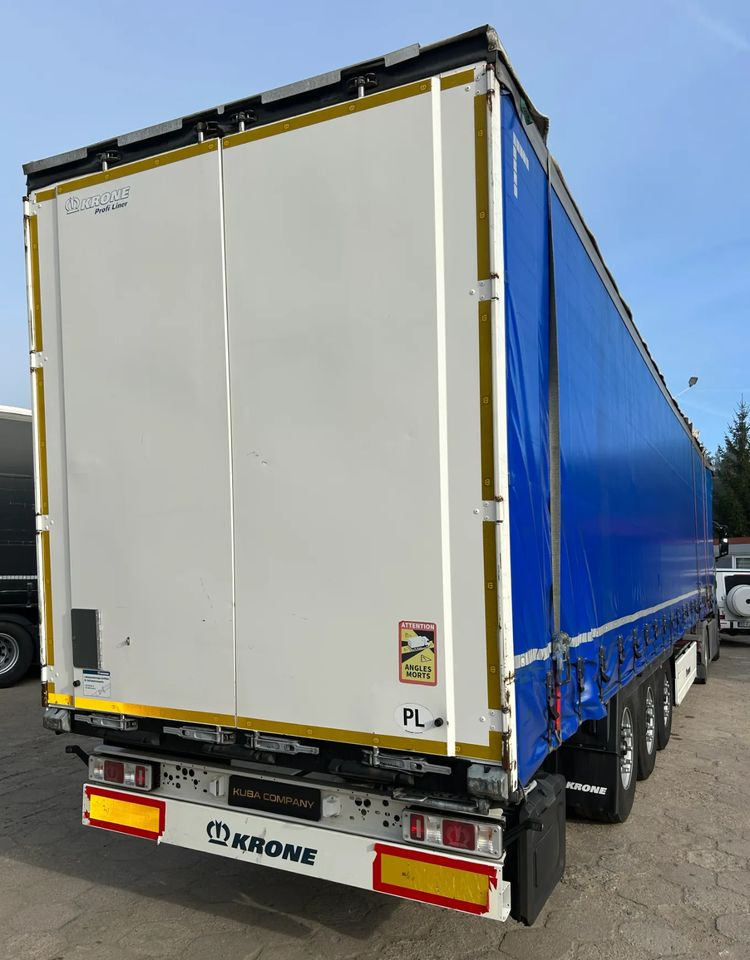 Krone SD FIRANKA / PLATFORMA / USZKODZONA ZABUDOWA / 2 SZTUKI !! - סמיטריילר עם וילונות צד: תמונה 4 Krone SD FIRANKA / PLATFORMA / USZKODZONA ZABUDOWA / 2 SZTUKI !! - סמיטריילר עם וילונות צד: תמונה 4