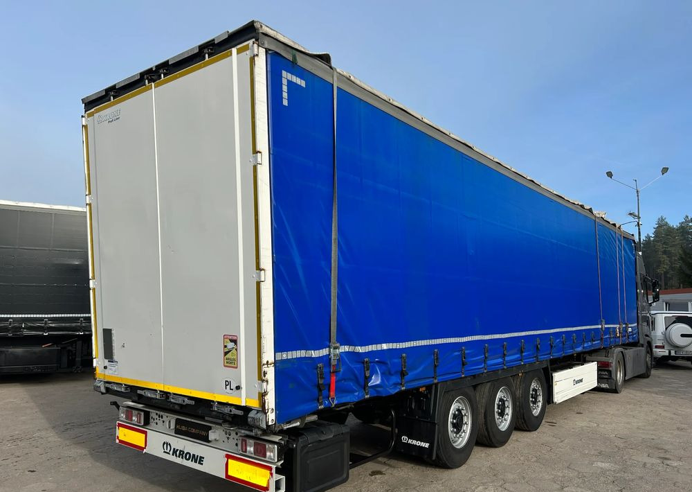 Krone SD FIRANKA / PLATFORMA / USZKODZONA ZABUDOWA / 2 SZTUKI !! - סמיטריילר עם וילונות צד: תמונה 3 Krone SD FIRANKA / PLATFORMA / USZKODZONA ZABUDOWA / 2 SZTUKI !! - סמיטריילר עם וילונות צד: תמונה 3