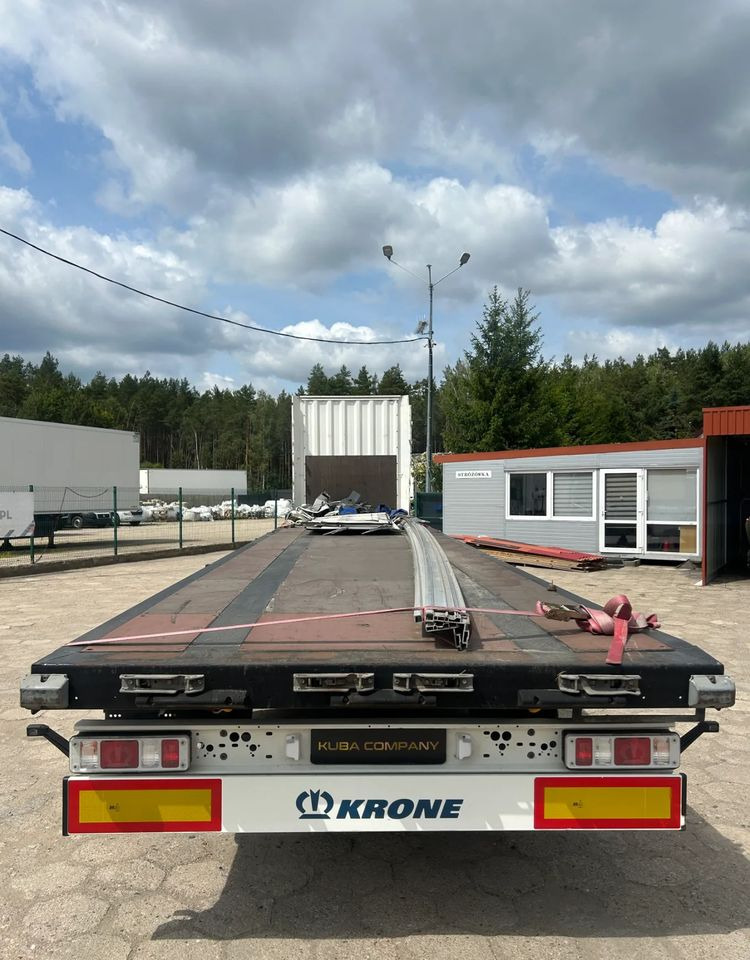 Krone SD FIRANKA / PLATFORMA / USZKODZONA ZABUDOWA / 2019 ROK !! - סמיטריילר צד נופל/ שטוח: תמונה 5 Krone SD FIRANKA / PLATFORMA / USZKODZONA ZABUDOWA / 2019 ROK !! - סמיטריילר צד נופל/ שטוח: תמונה 5
