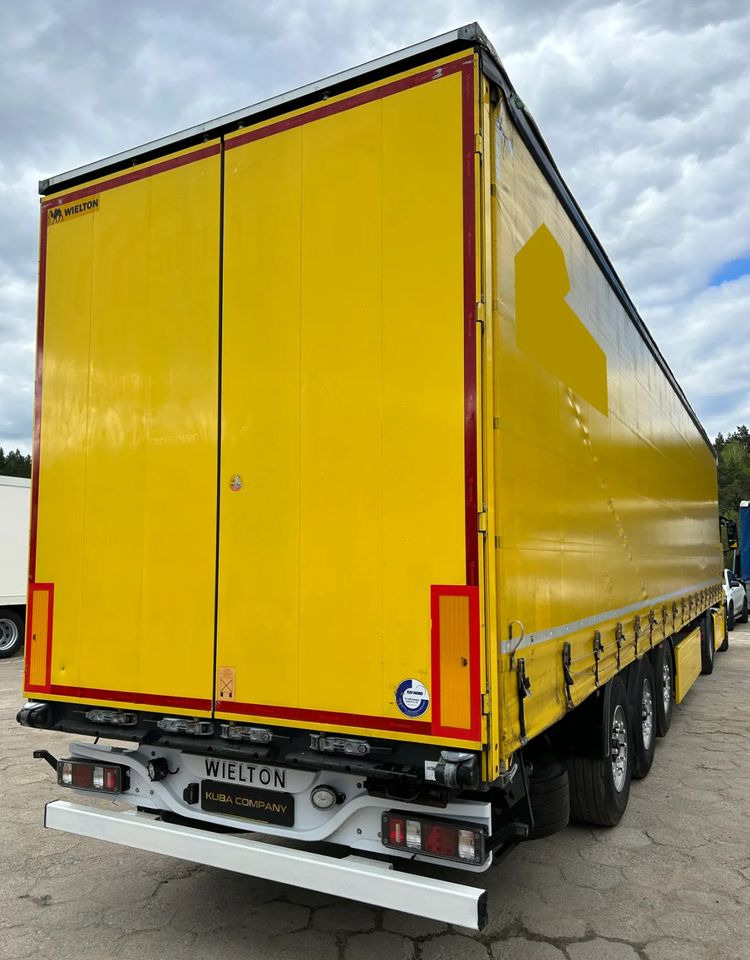 Wielton NS3K FIRANKA / STANDARD / OŚ PODNOSZONA / KOSZ PALETOWY / 2019 ROK !! - סמיטריילר עם וילונות צד: תמונה 5 Wielton NS3K FIRANKA / STANDARD / OŚ PODNOSZONA / KOSZ PALETOWY / 2019 ROK !! - סמיטריילר עם וילונות צד: תמונה 5