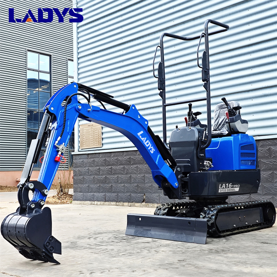 LADYS LA16Pro Mini Excavator Kubota Euro 5/Epa Engine Mini Excavator For Sale - מיני מחפר: תמונה 4 LADYS LA16Pro Mini Excavator Kubota Euro 5/Epa Engine Mini Excavator For Sale - מיני מחפר: תמונה 4