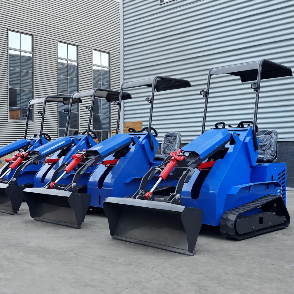 LEZUM Free Shipping Mini Skid Steer Loader Compact Track Electric/Diesel Chinese Mini Skid Steer Loader For Sale With Mini Skid Steer Attachments 4 In 1 Bucket - מעמיס היגוי החלקה: תמונה 5 LEZUM Free Shipping Mini Skid Steer Loader Compact Track Electric/Diesel Chinese Mini Skid Steer Loader For Sale With Mini Skid Steer Attachments 4 In 1 Bucket - מעמיס היגוי החלקה: תמונה 5