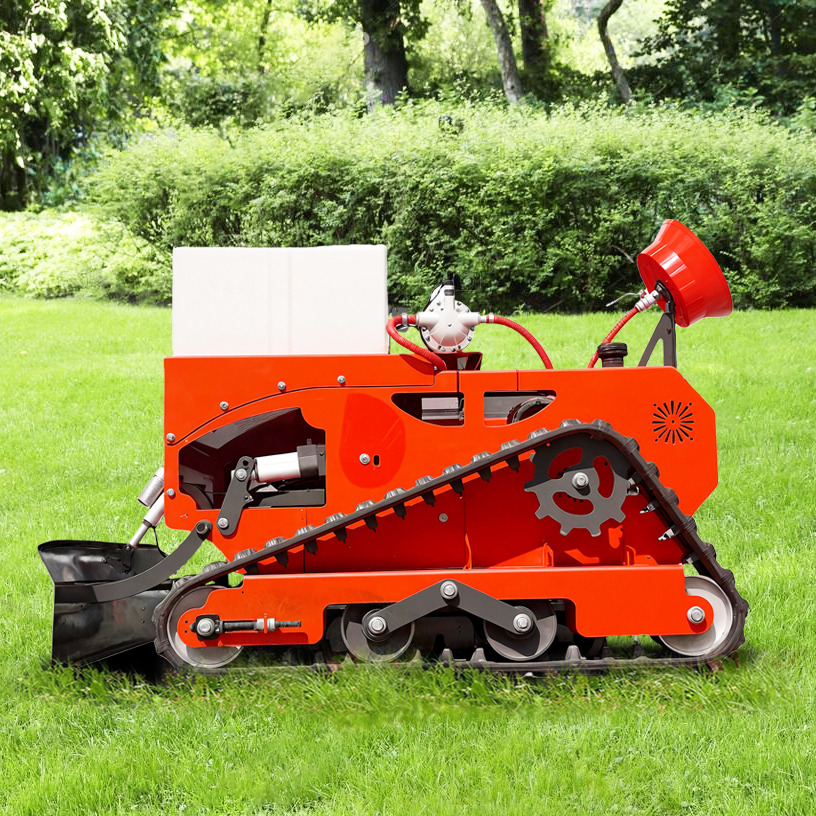 LEZUM LD1000 Multi-function remote control lawn mower Track crawler gasoline gas All-terrain Agricultural Sprayers Pesticide spraying lawn mower for sale - מכסחת גינה: תמונה 2 LEZUM LD1000 Multi-function remote control lawn mower Track crawler gasoline gas All-terrain Agricultural Sprayers Pesticide spraying lawn mower for sale - מכסחת גינה: תמונה 2