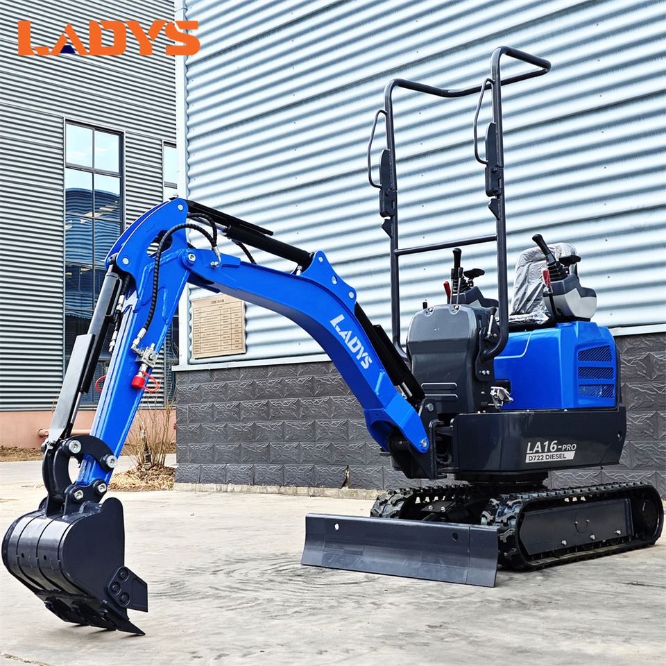 LADYS LA16Pro Mini Excavator Digger Miniexcavadora EPA Kubota Engine Mini Excavator For Sale With Mini Excavator Attachment Set - מיני מחפר: תמונה 4 LADYS LA16Pro Mini Excavator Digger Miniexcavadora EPA Kubota Engine Mini Excavator For Sale With Mini Excavator Attachment Set - מיני מחפר: תמונה 4