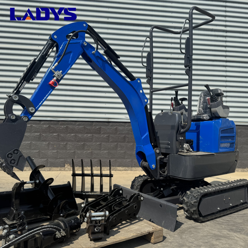 LADYS LA16Pro Mini Excavator Euro 5/Epa Kubota Engine Mini Excavator For Sale - מחפר: תמונה 1 LADYS LA16Pro Mini Excavator Euro 5/Epa Kubota Engine Mini Excavator For Sale - מחפר: תמונה 1