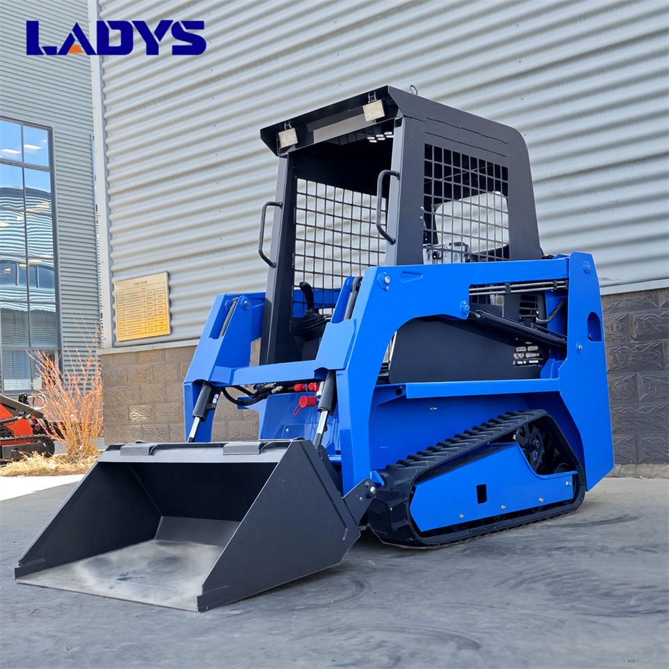 LADYS LADYS LA670 Mini Small Skid Steer Loader Compact Track Diesel Mini Skid Steer Loader For Sale With Small Mini Skid Steer Attachments 4 In 1 Bucket - מעמיס היגוי החלקה: תמונה 4 LADYS LADYS LA670 Mini Small Skid Steer Loader Compact Track Diesel Mini Skid Steer Loader For Sale With Small Mini Skid Steer Attachments 4 In 1 Bucket - מעמיס היגוי החלקה: תמונה 4