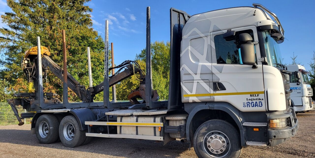 Scania G480 - משאית עץ, משאית מנוף: תמונה 2 Scania G480 - משאית עץ, משאית מנוף: תמונה 2