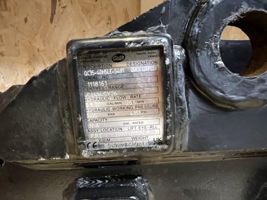 מצמד מהיר Attache rapide pour minipelle de 2T à 4T: תמונה 8