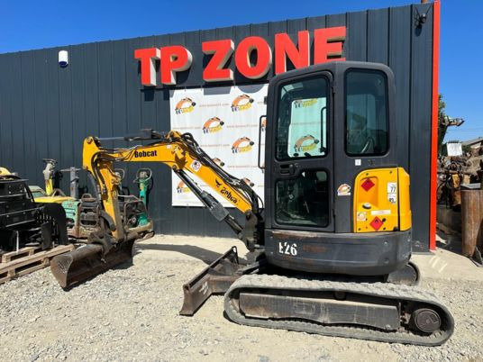 Bobcat E26 Cabine à 20500 € HT - מיני מחפר: תמונה 2 Bobcat E26 Cabine à 20500 € HT - מיני מחפר: תמונה 2