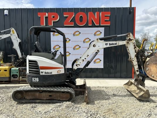 Bobcat E26 Canopy - מיני מחפר: תמונה 1 Bobcat E26 Canopy - מיני מחפר: תמונה 1