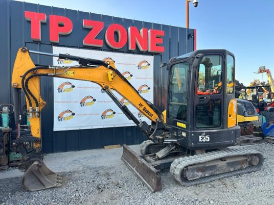 Bobcat E35 Cabine à 23500 € HT - מיני מחפר: תמונה 2 Bobcat E35 Cabine à 23500 € HT - מיני מחפר: תמונה 2