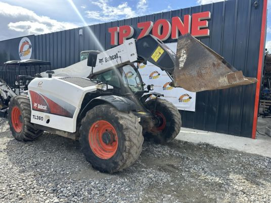 Bobcat TL360 à 31900€ HT - מפעיל טלסקופי: תמונה 3 Bobcat TL360 à 31900€ HT - מפעיל טלסקופי: תמונה 3