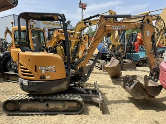 Case CX26C - מיני מחפר: תמונה 4 Case CX26C - מיני מחפר: תמונה 4