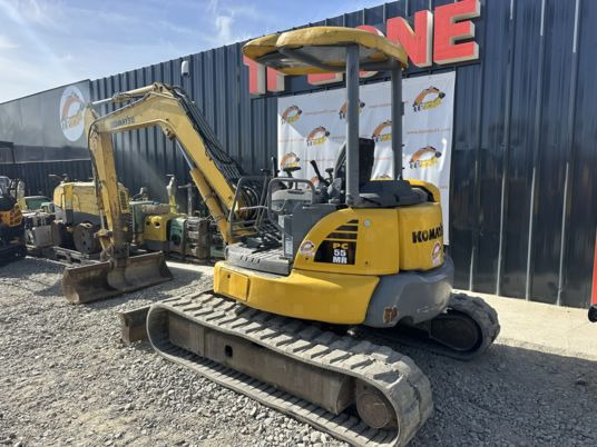 Komatsu PC55MR-3 à 22500 Euros HT - מיני מחפר: תמונה 4 Komatsu PC55MR-3 à 22500 Euros HT - מיני מחפר: תמונה 4
