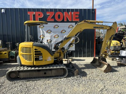 Komatsu PC55MR-3 à 22500 Euros HT - מיני מחפר: תמונה 1 Komatsu PC55MR-3 à 22500 Euros HT - מיני מחפר: תמונה 1