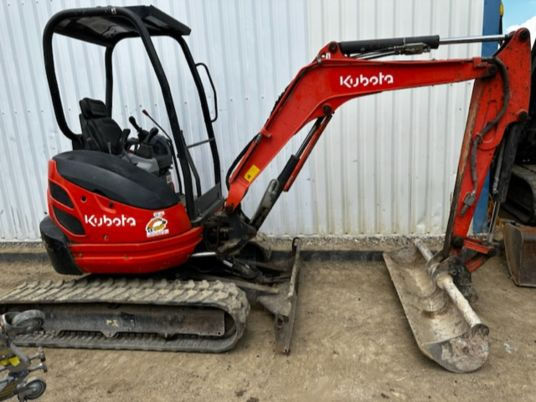 Kubota U25-3 EU Canopy - מיני מחפר: תמונה 3 Kubota U25-3 EU Canopy - מיני מחפר: תמונה 3