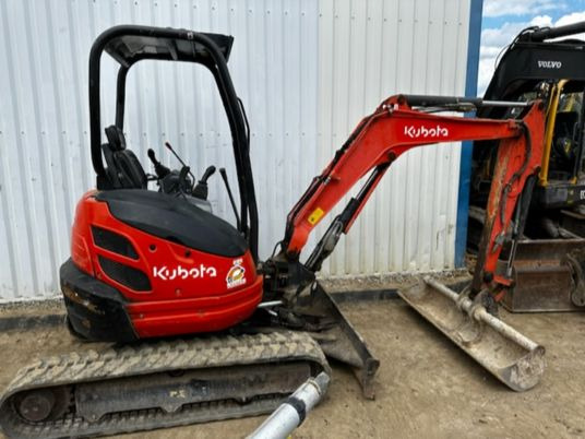 Kubota U25-3 EU Canopy - מיני מחפר: תמונה 1 Kubota U25-3 EU Canopy - מיני מחפר: תמונה 1
