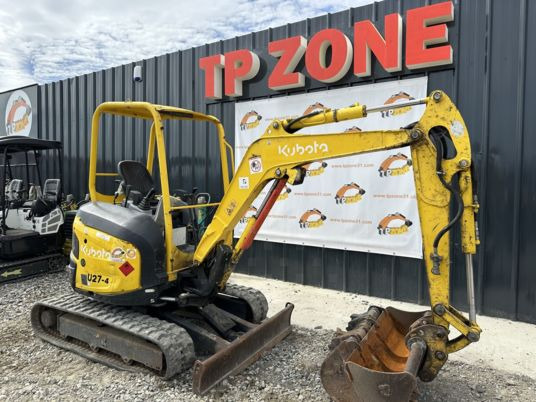 Kubota U27-4 à 19900€ HT - מיני מחפר: תמונה 5 Kubota U27-4 à 19900€ HT - מיני מחפר: תמונה 5